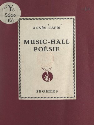cover image of Music-hall poésie
